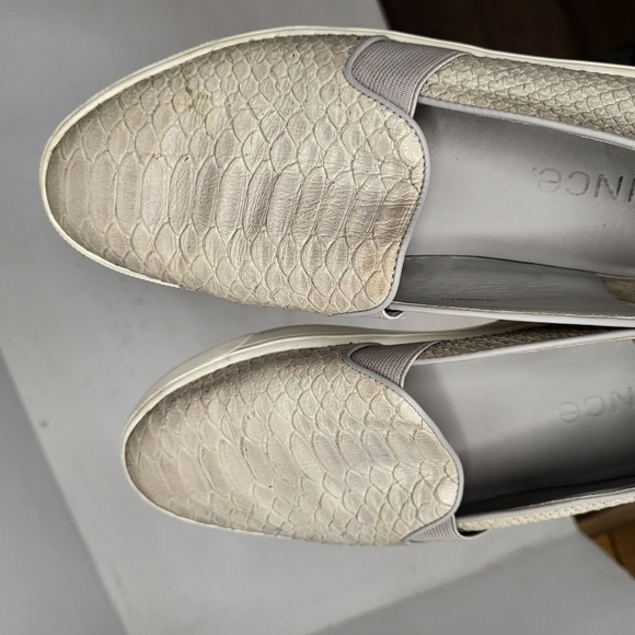 Vince Snake Skin Slip-On Sneaker Size 7 - Picture 13 of 13